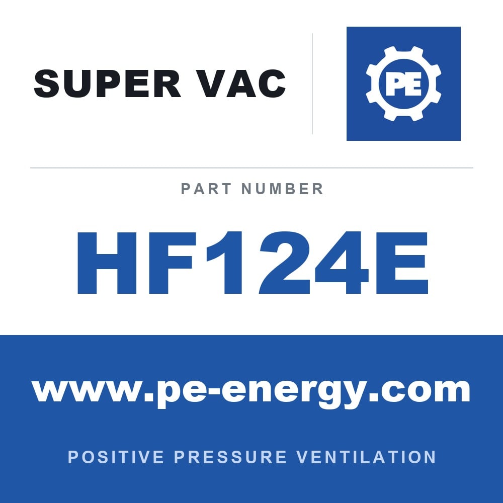 Super Vac HF124E - Super Vac HF124E 12" F Series Electric Confined Space Fan, Hazardous Location
