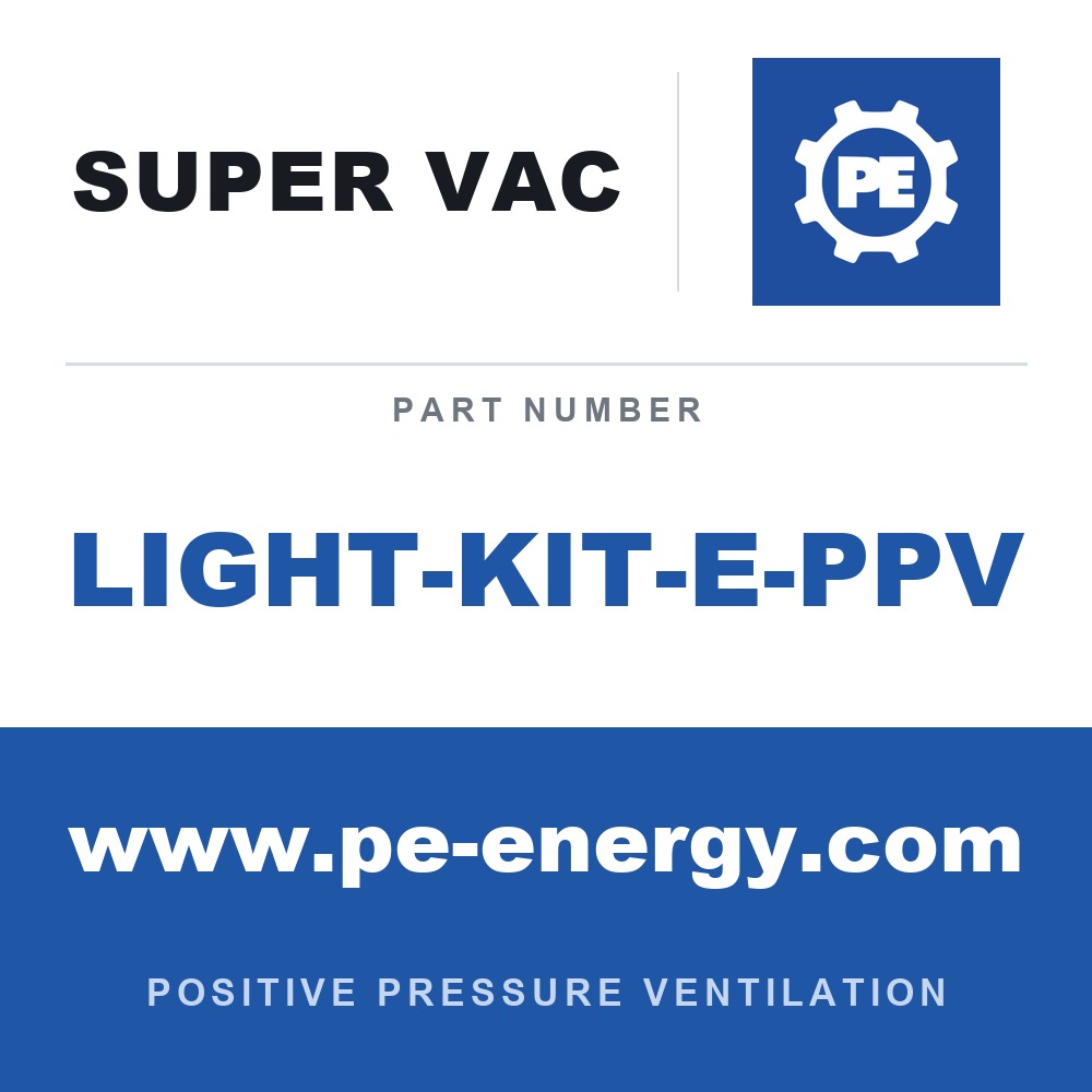 Super Vac LIGHT-KIT-E-PPV - Super Vac LIGHT-KIT-E-PPV LED Light Kit for Electric PPVs