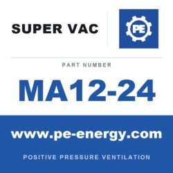 Super Vac MA12-24 - Super Vac MA12-24 Adapter for 12" Fan to 24" Manhole
