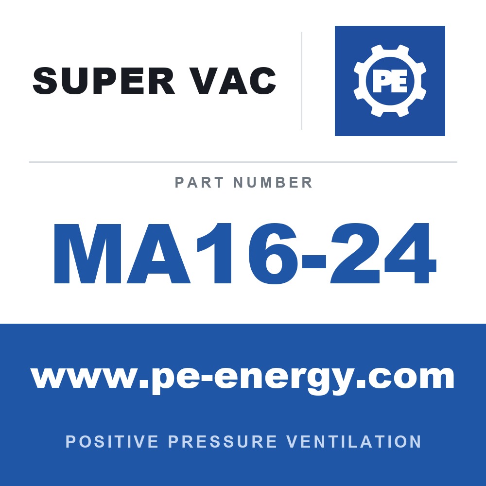 Super Vac MA16-24 - Super Vac MA16-24 Adapter for 16" Fan to 24" Manhole