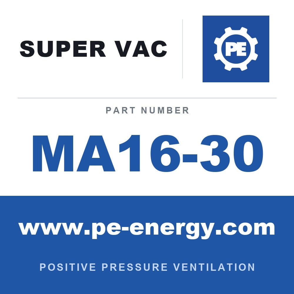 Super Vac MA16-30 - Super Vac MA16-30 Adapter for 16" Fan to 30" Manhole
