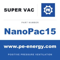 Super Vac NanoPac15 - Super Vac NanoPac15 8" Nano with 15 Ft. of Conductive Duct