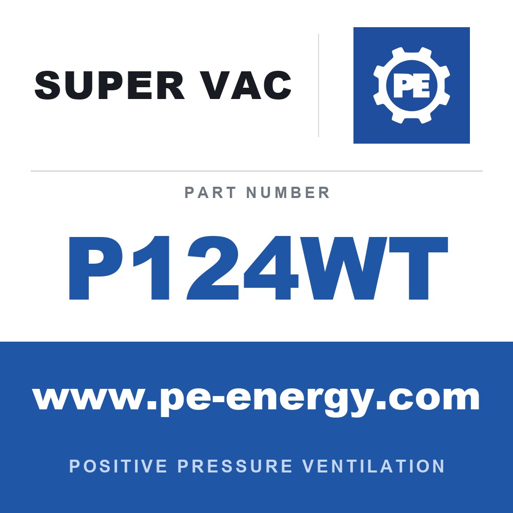 Super Vac P124WT - Super Vac P124WT 12" WT Series Smoke Ejector
