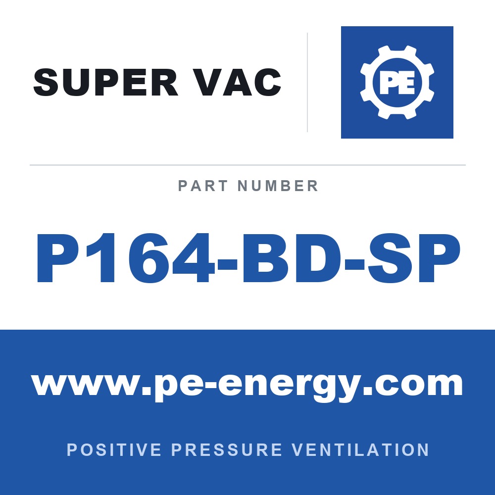 Super Vac P164-BD-SP - Super Vac P164-BD-SP 16" Smoke Ejector, DeWalt FLEXVOLT Ready with Shore Power