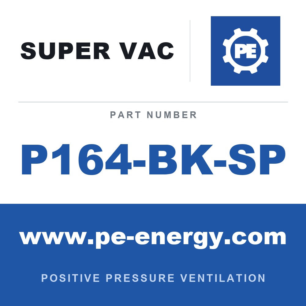 Super Vac P164-BK-SP - Super Vac P164-BK-SP 16" Smoke Ejector, Makita XGT Ready with Shore Power