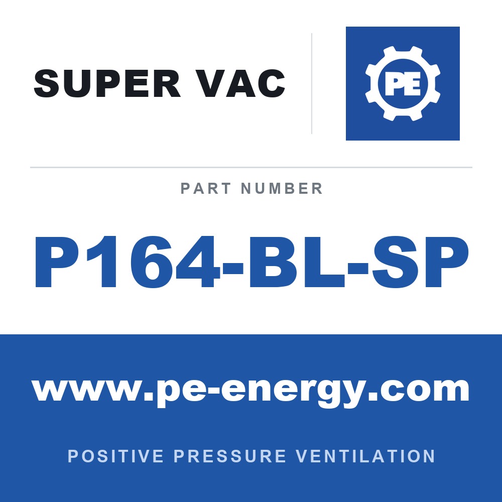 Super Vac P164-BL-SP - Super Vac P164-BL-SP 16" Smoke Ejector, Milwaukee M18 Ready with Shore Power