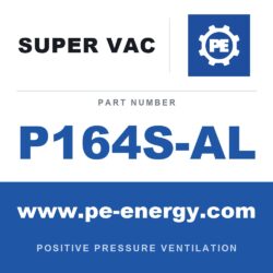 Super Vac P164S-AL - Super Vac P164S-AL 16" Electric Smoke Ejector, Aluminum Frame