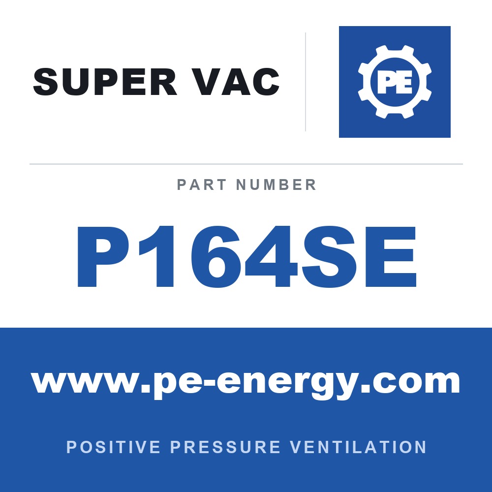 Super Vac P164SE - Super Vac P164SE 16" Electric Smoke Ejector, Hazardous Location