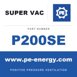 Super Vac P200SE - Super Vac P200SE 20" Electric Smoke Ejector, Hazardous Location