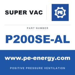 Super Vac P200SE-AL - Super Vac P200SE-AL 20" Electric Smoke Ejector, Hazardous Location, Aluminum Frame
