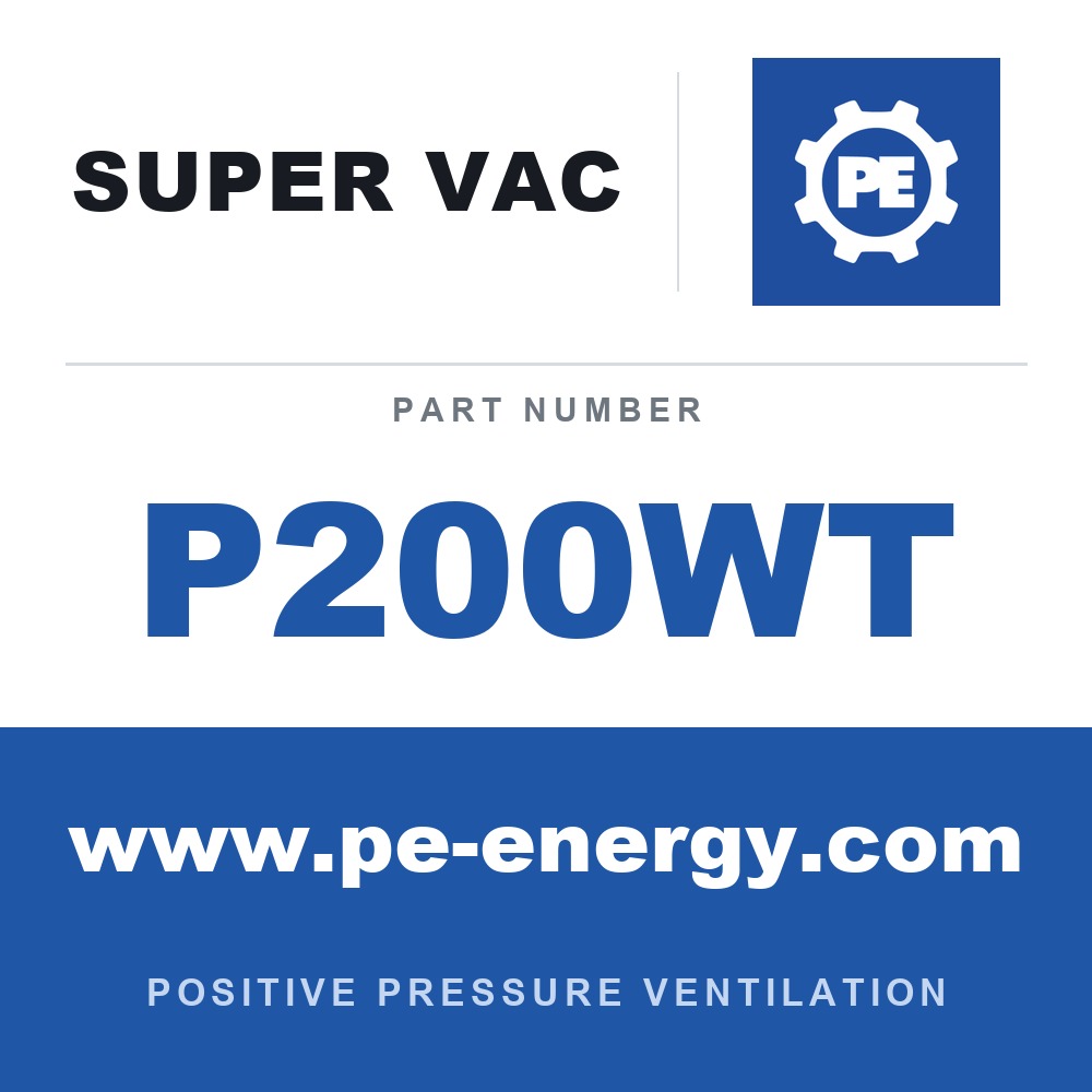 Super Vac P200WT - Super Vac P200WT 20" WT Series Smoke Ejector