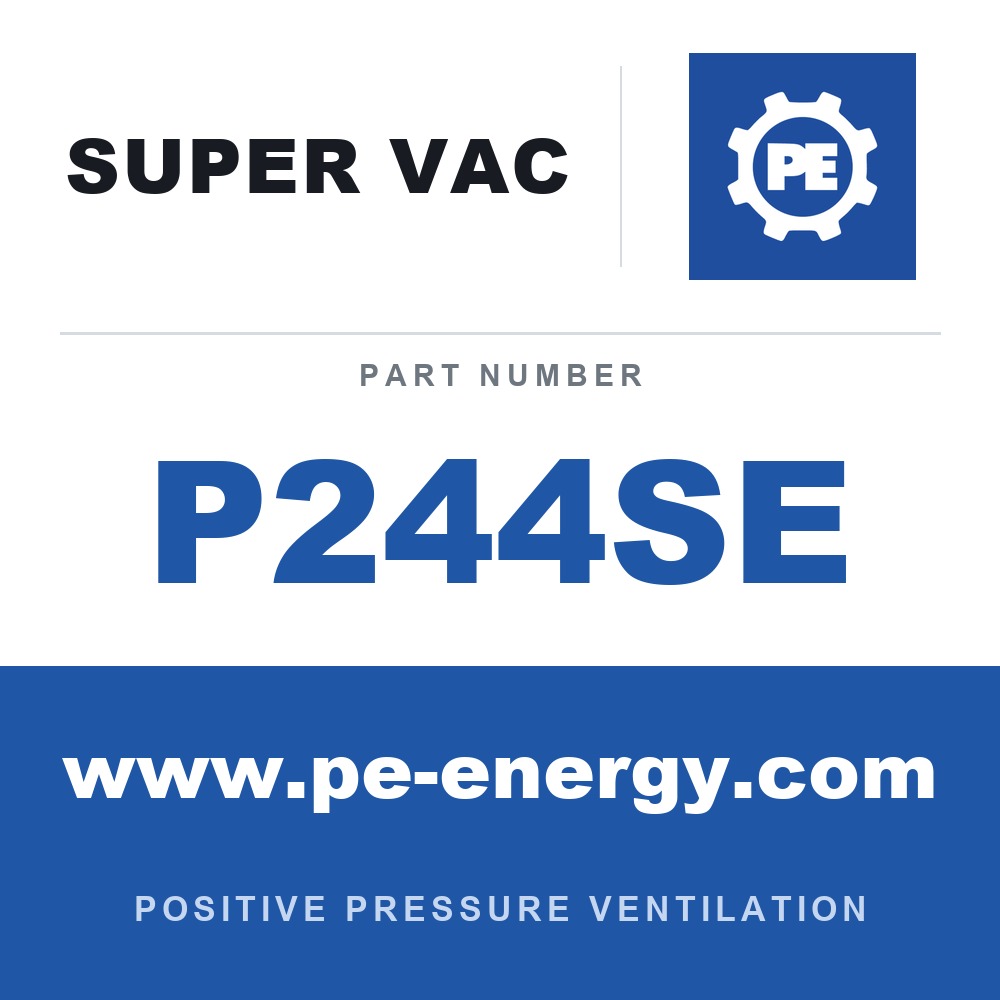 Super Vac P244SE - Super Vac P244SE 24" Electric Smoke Ejector, Hazardous Location