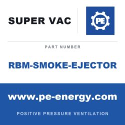 Super Vac RBM-SMOKE-EJECTOR - Super Vac RBM SMOKE EJECTOR Running Board Mount for Smoke Ejectors
