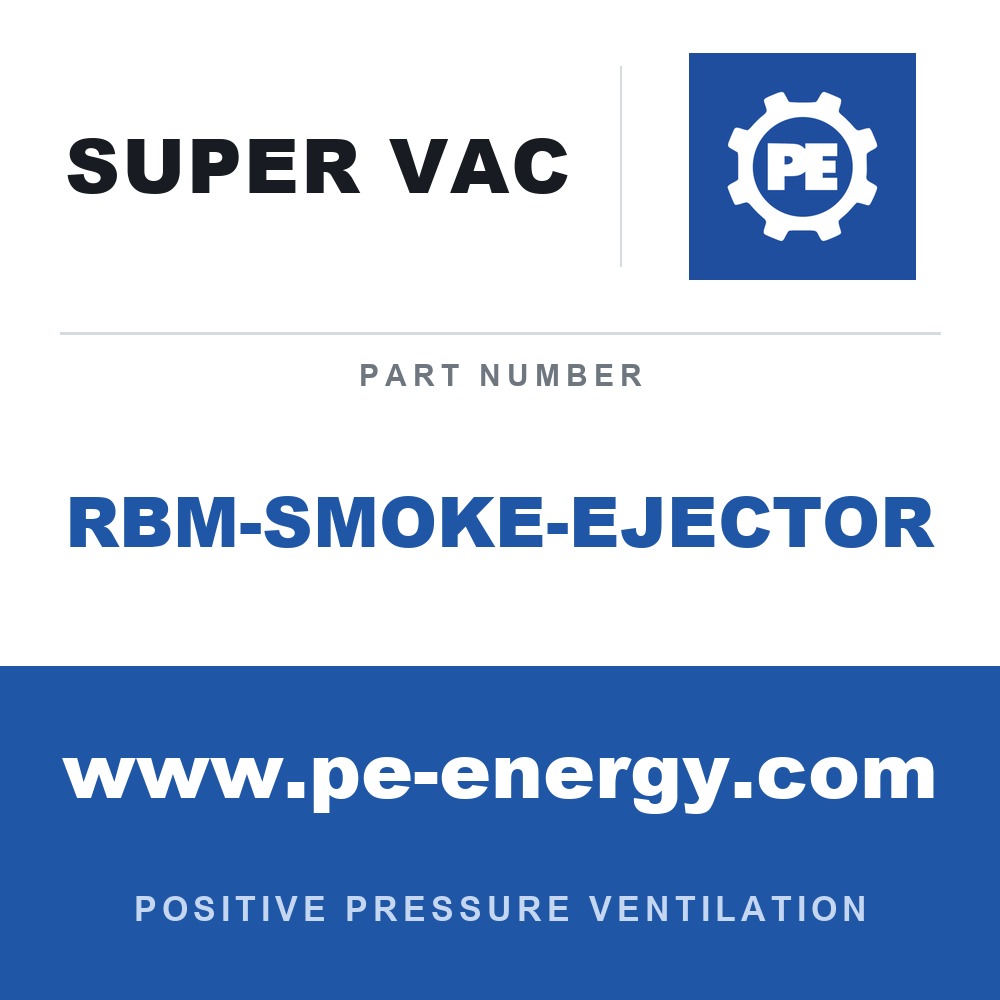 Super Vac RBM-SMOKE-EJECTOR - Super Vac RBM SMOKE EJECTOR Running Board Mount for Smoke Ejectors