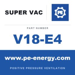 Super Vac V18-E4 - Super Vac V18-E4 18" Valor Series Electric PPV