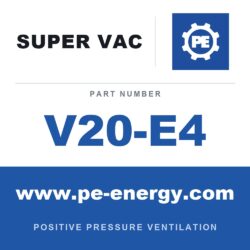 Super Vac V20-E4 - Super Vac V20-E4 20" Valor Series Electric PPV