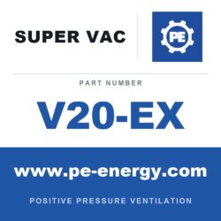 Super Vac V20-EX - Super Vac V20-EX 20" Valor Series Electric PPV, Hazardous Location