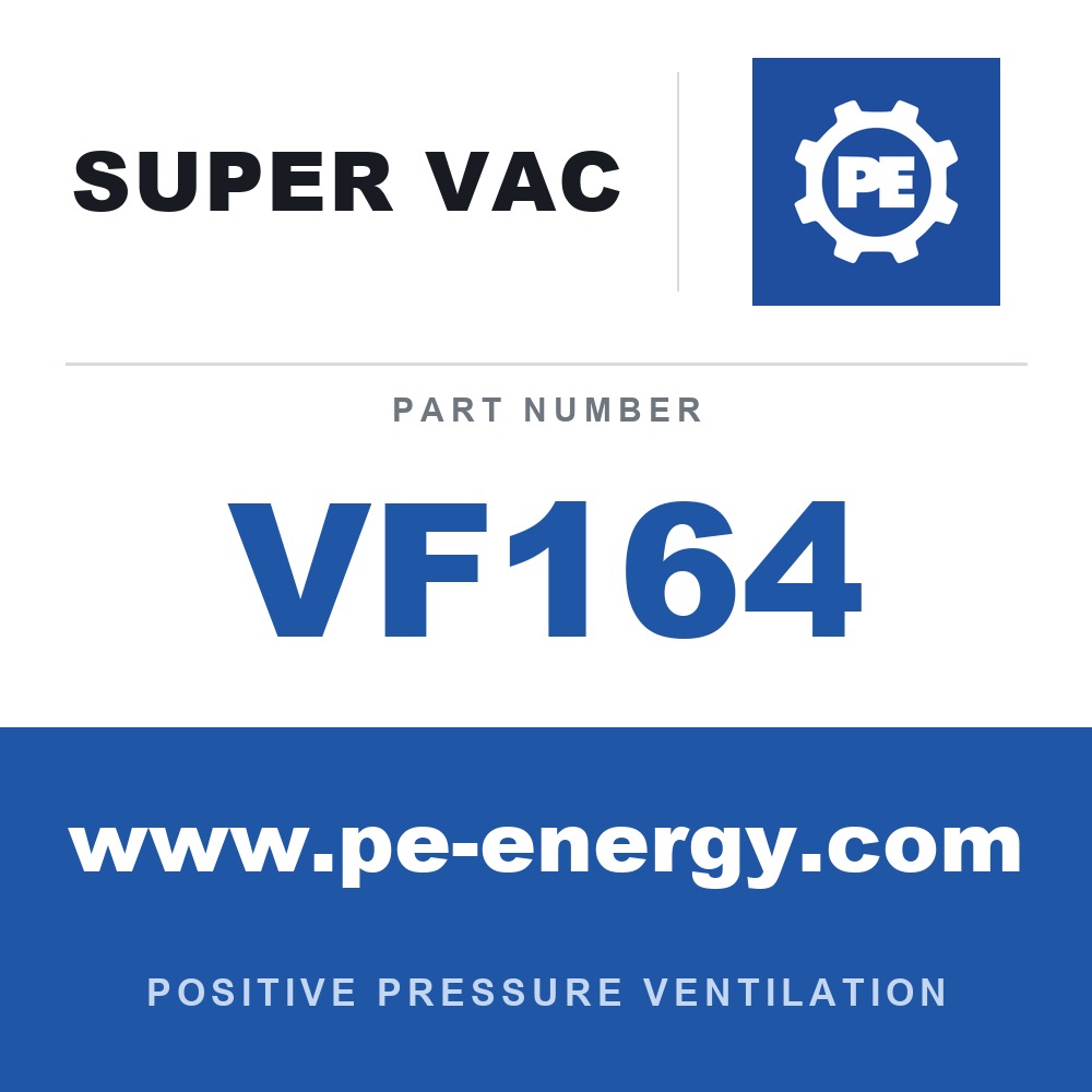 Super Vac VF164 - Super Vac VF164 16" F Series Electric Confined Space Fan, Variable Speed
