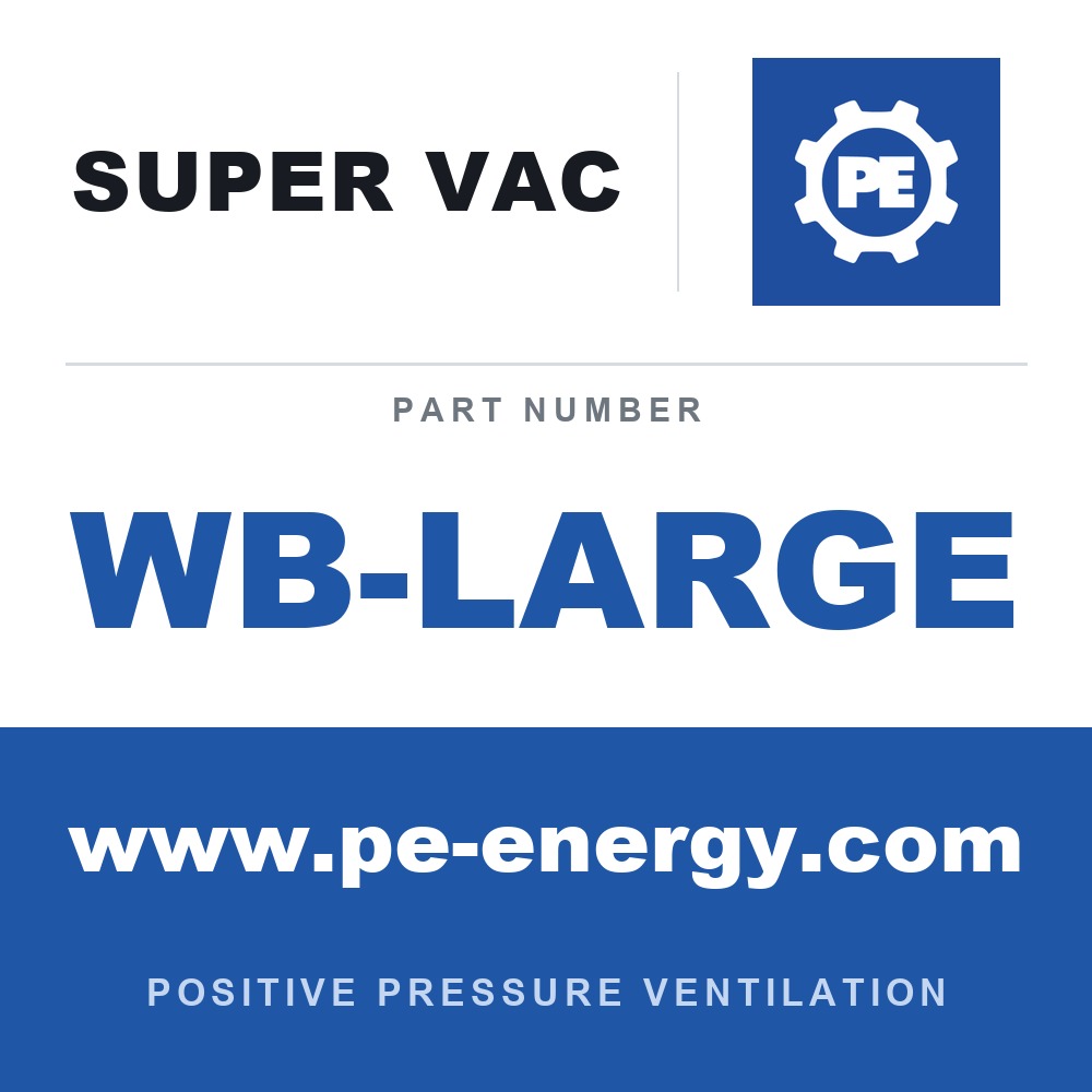 Super Vac WB-LARGE - Super Vac WB LARGE Bracket System for 2.0" Diameter Pipe