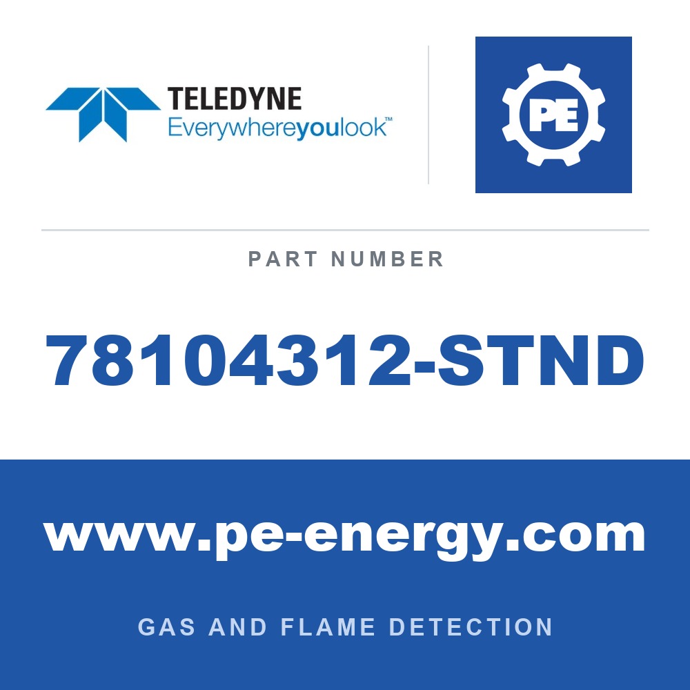 Teledyne 78104312-STND - Teledyne iTrans2 78104312-STND Duct mount kit for iTrans and iTrans 2 catalytic / toxic / oxygen sensors (also iTrans 2 infrared sensors