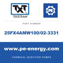 Texsteam 25FX4AMW100/02-3331 - Texsteam 25FX4AMW100/02-3331 Pump - 25FX PUMP QUAD (3)3/8 B-T/B (1)1/4 BUN/BUN 30:1