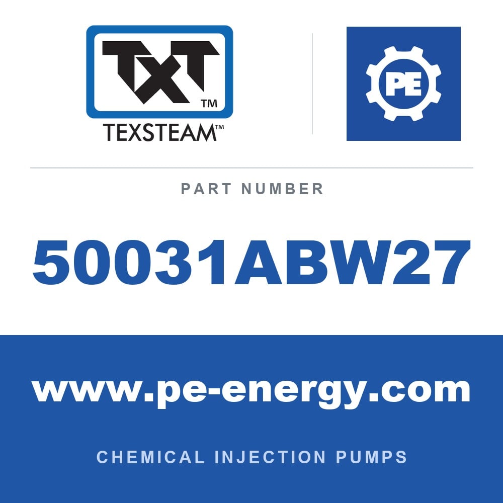 Texsteam 50031ABW27 - Texsteam 50031ABW27 Pump - 5003 PUMP DI VIT/VIT PKG