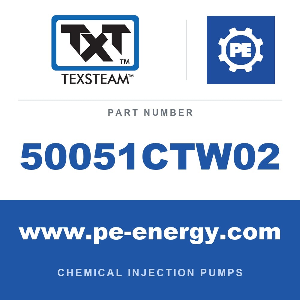 Texsteam 50051CTW02 - Texsteam 50051CTW02 Pump - 5005 PUMP 1/2" STD SS BUN//BUN W/BASE & 10 GAL TNK