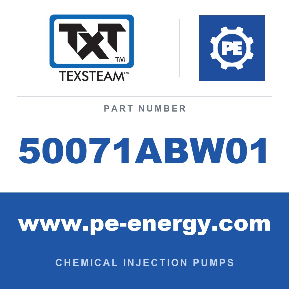 Texsteam 50071ABW01 - Texsteam 50071ABW01 Pump - 5007 PUMP, STD, 1", DI BUN/BUN