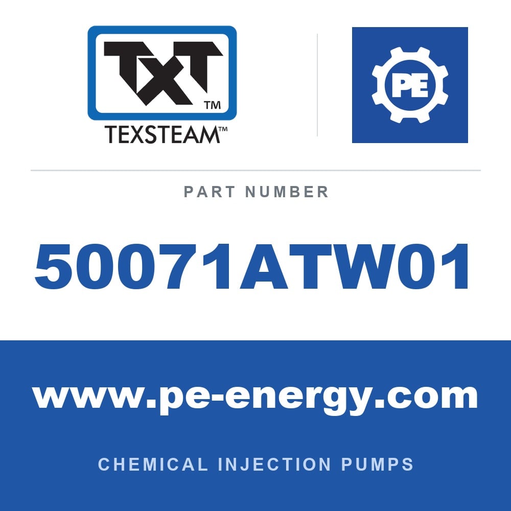 Texsteam 50071ATW01 - Texsteam 50071ATW01 Pump - 5007 PUMP DI BUN/BUN SOUR GAS REG & GAGE