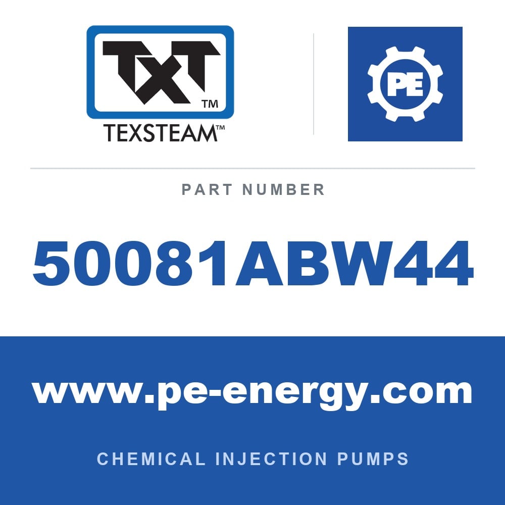 Texsteam 50081ABW44 - Texsteam 50081ABW44 Pump - 5007 PUMP 1-1/4 DI TEF/TEF