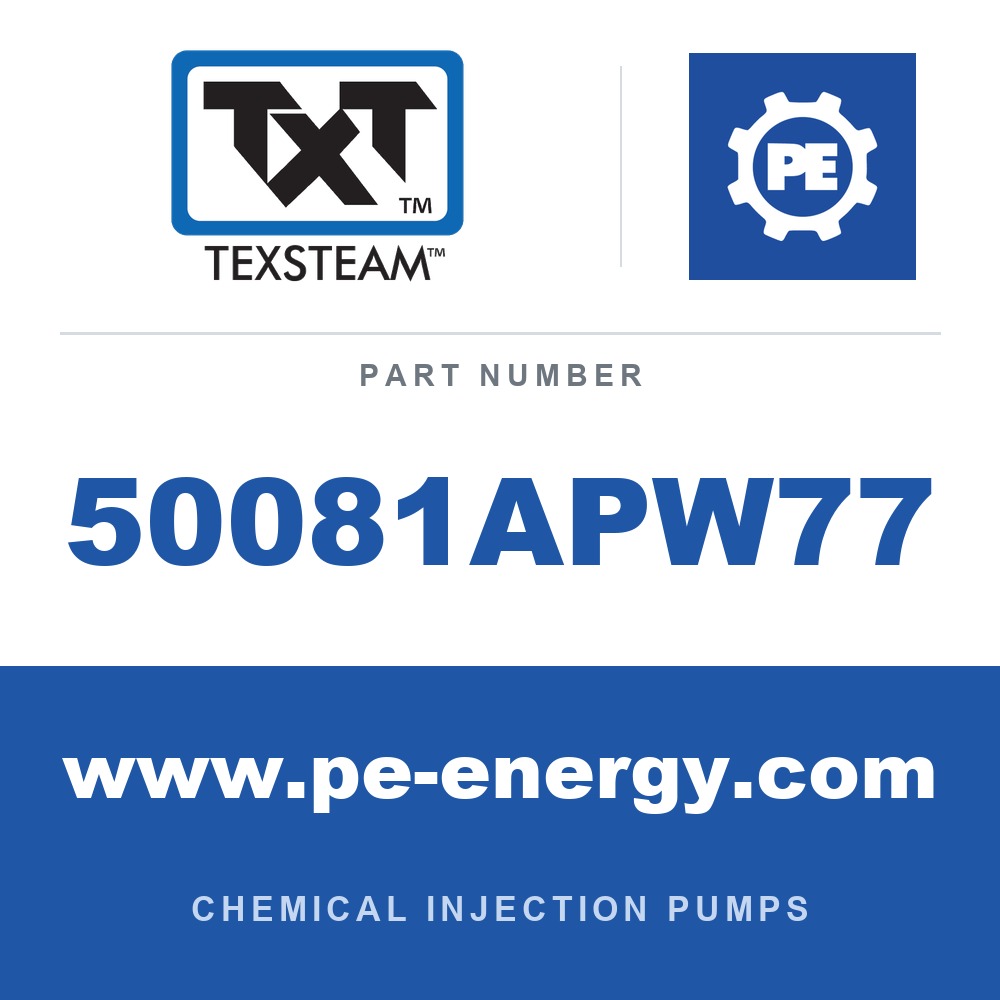 Texsteam 50081APW77 - Texsteam 50081APW77 Pump - 5000 PUMP STD 1-1/4 DI BUN/BUN W/SOUR GAS TRIM
