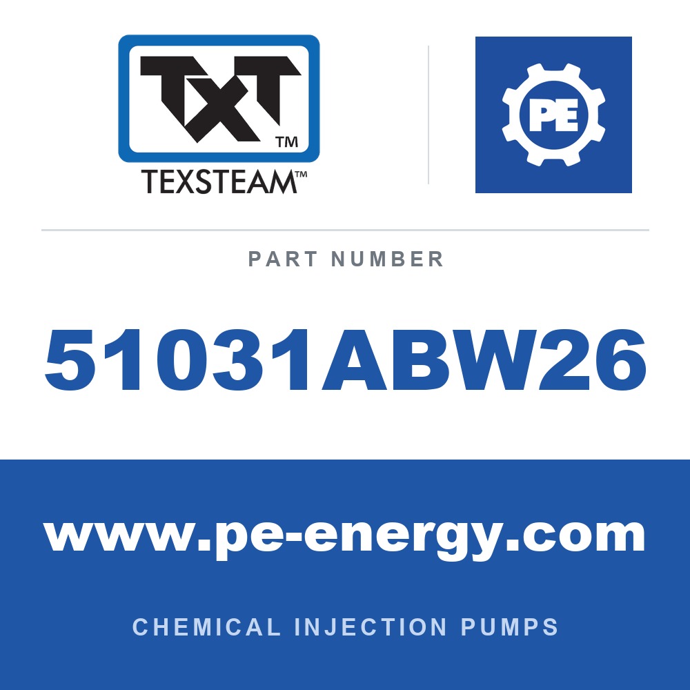 Texsteam 51031ABW26 - Texsteam 51031ABW26 Pump - 5103-LP PUMP 3/8 SS VIT/VIT