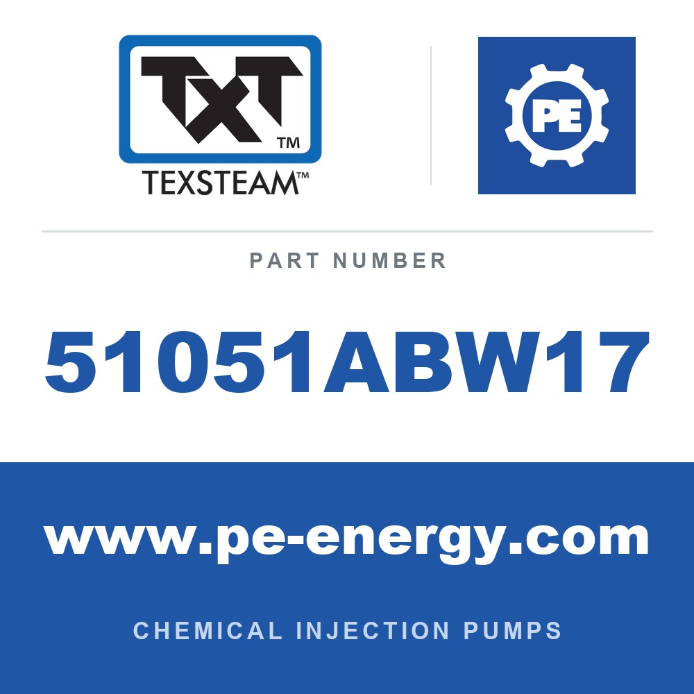 Texsteam 51051ABW17 - Texsteam 51051ABW17 Pump - 5105-LP PUM SS HPB/VIT