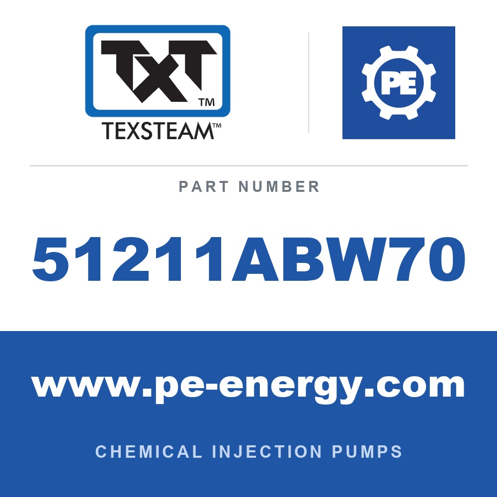 Texsteam 51211ABW70 - Texsteam 51211ABW70 Pump - 5121-MS 1/4 SPLX STD PUMP SS SDP/SDP