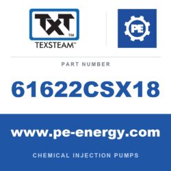 Texsteam 61622CSX18 - Texsteam 61622CSX18 Pump - 6122 PUMP 2-3/4 SS HPB/BUN REG GAGE MUFFLER