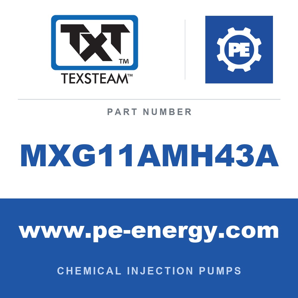 Texsteam MXG11AMH43A - Texsteam MXG11AMH43A Pump - MXG1-1 PUM SPLX SS TEF/TEF HORZ STD