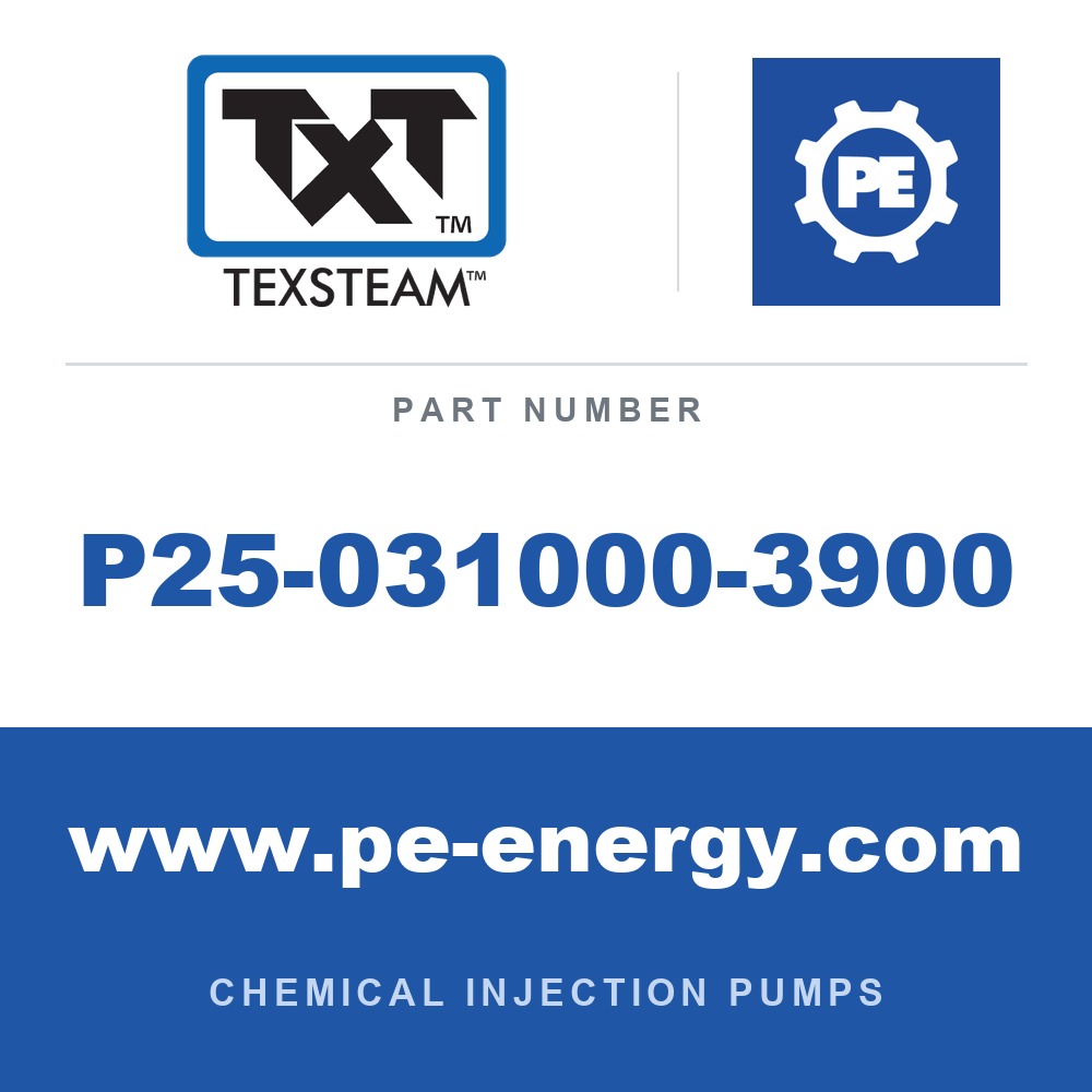 Texsteam P25-031000-3900 - Texsteam P25-031000-3900 - Hardware Component