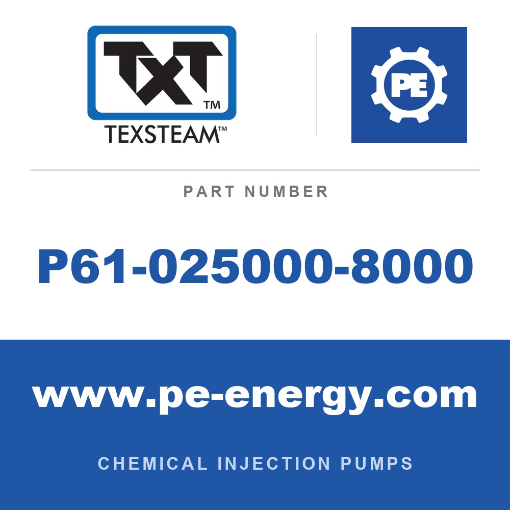 Texsteam P61-025000-8000 - Texsteam P61-025000-8000 - Hardware Component