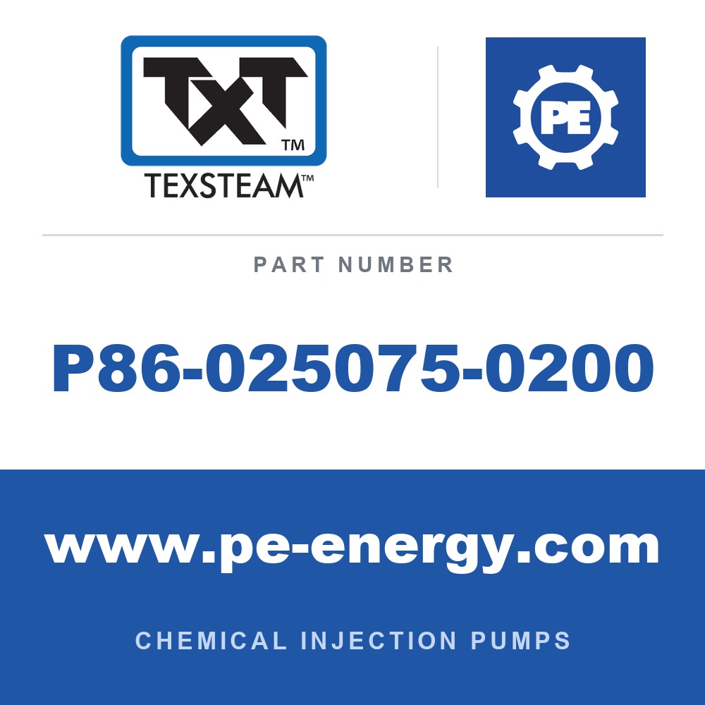 Texsteam P86-025075-0200 - Texsteam P86-025075-0200 - Hardware Component