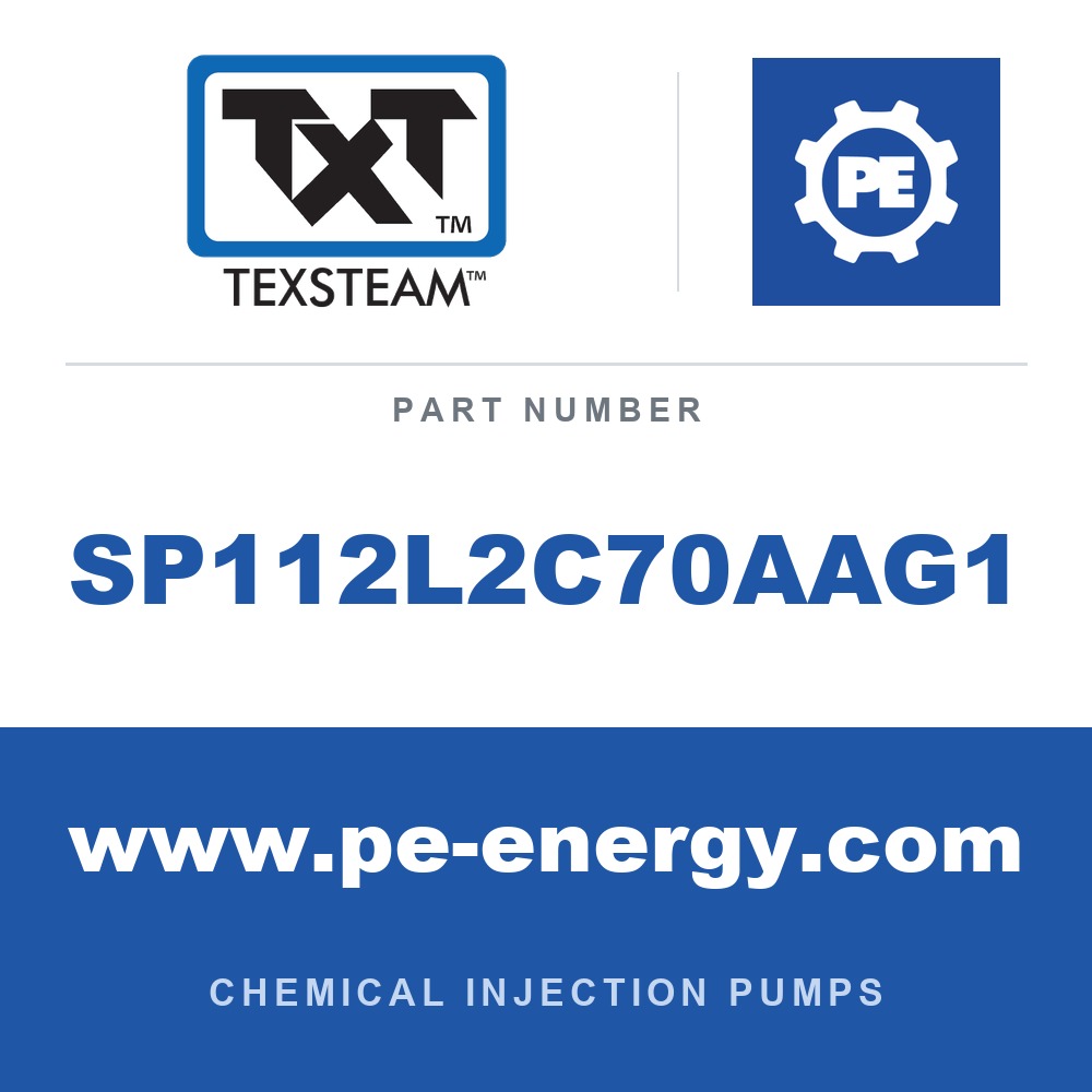 Texsteam SP112L2C70AAG1 - Texsteam SP112L2C70AAG1 Pump - SP, SPLX, 1/4, 2P, 155W, 2B, 1EN, C1D2, SS S/S, HC