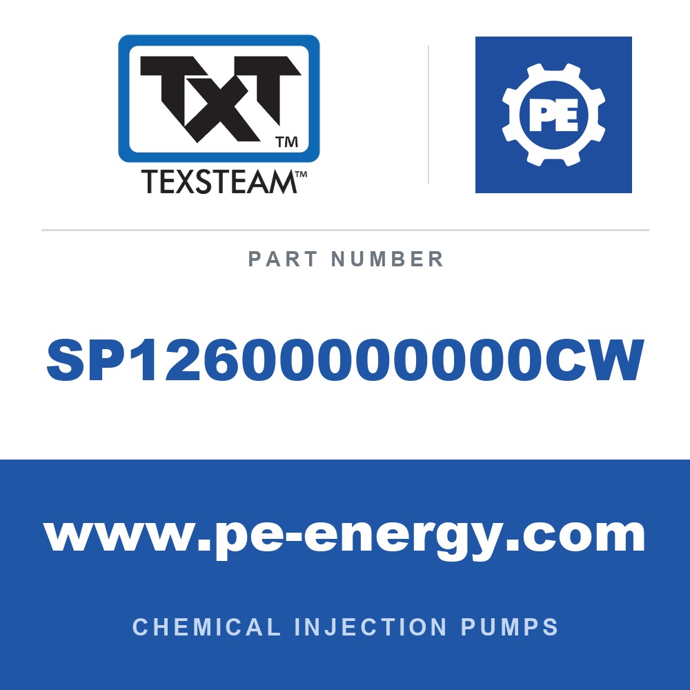 Texsteam SP12600000000CW - Texsteam SP12600000000CW Pump - SP11 PUM SS 1/4 VIT/VIT C1D2