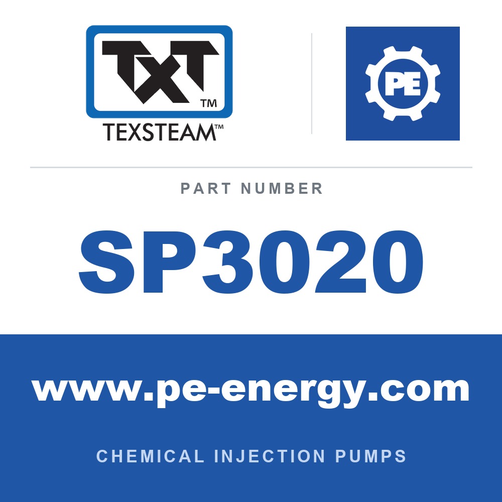 Texsteam SP3020 - Texsteam SP3020 Pump Assembly - PUMP ASSY 3/8 F/E SS FLO/FLO