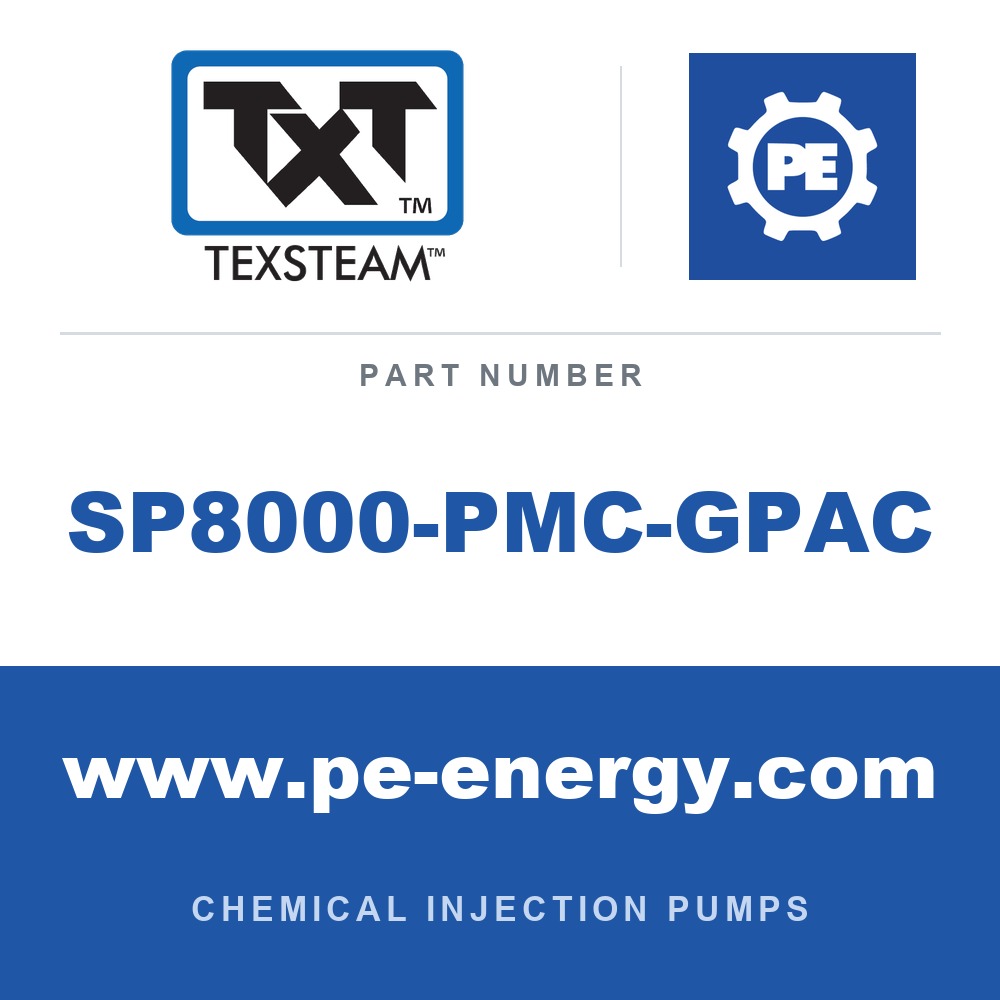 Texsteam SP8000-PMC-GPAC - Texsteam SP8000-PMC-GPAC Pump - PUMP,STD MTR,SOLARLT CNTLR,1/4 HEAD,AC/DC PWR SPLY