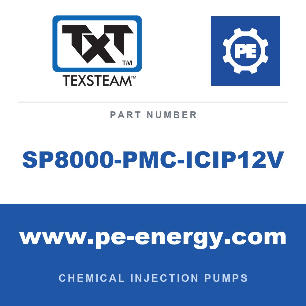 Texsteam SP8000-PMC-ICIP12V - Texsteam SP8000-PMC-ICIP12V Pump - TXTPMCICIP12V PUMP,STD MTR,ICIP CNTRL 12V NO CONVT