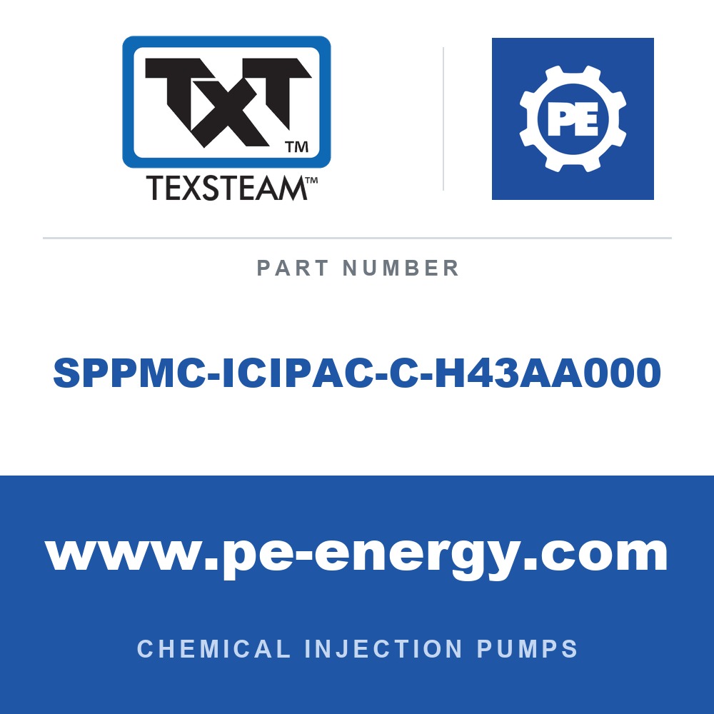 Texsteam SPPMC-ICIPAC-C-H43AA000 - Texsteam SPPMC-ICIPAC-C-H43AA000 Pump - PUMP, SPLX 1/2 ADJ,ICIP,C1D2,AC/DC POWR SUPPLY T/T