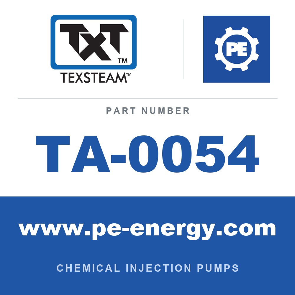 Texsteam TA-0054 - Texsteam TA 0054 - Valve and Seal Component