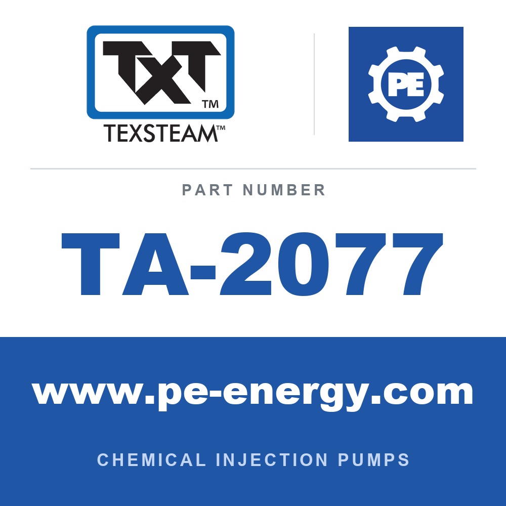 Texsteam TA-2077 - Texsteam TA 2077 - Valve and Seal Component