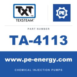 Texsteam TA-4113 - Texsteam TA 4113 - Valve and Seal Component
