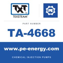 Texsteam TA-4668 - Texsteam TA 4668 - Valve and Seal Component