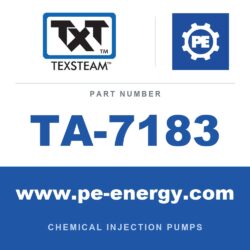 Texsteam TA-7183 - Texsteam TA 7183 - Valve and Seal Component